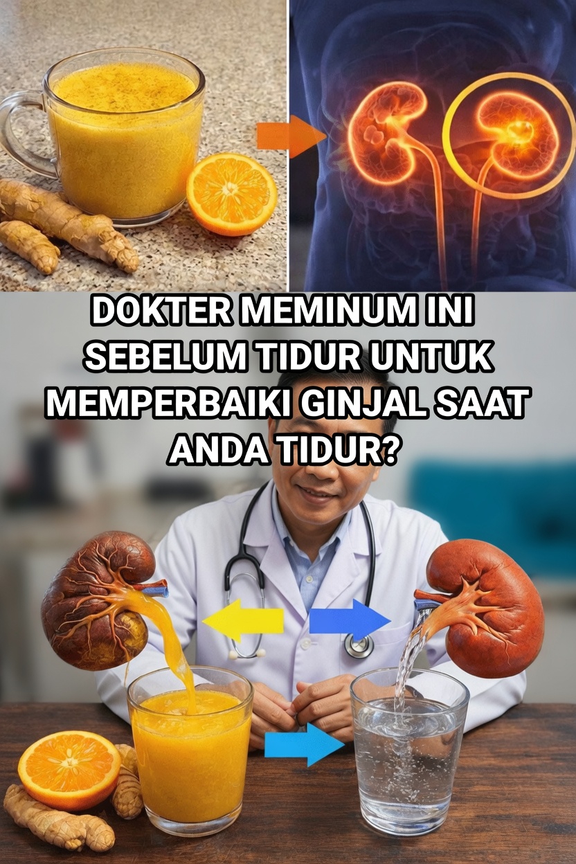Temukan 4 Minuman Sebelum Tidur yang Dapat Membantu Mendukung Fungsi Ginjal Anda Secara Alami Saat Anda Tidur