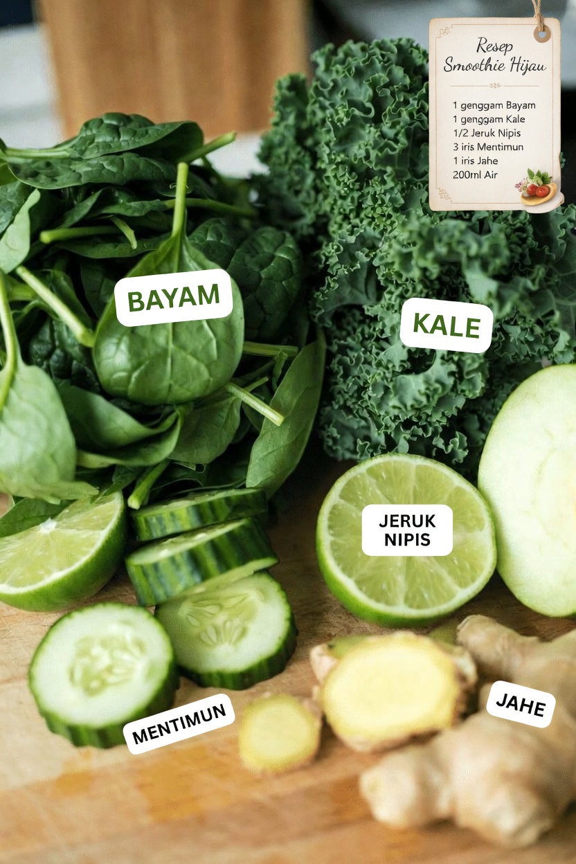 Kebiasaan Minum Minuman Hijau Harian yang Sederhana untuk Mendukung Kesehatan Hati, Keseimbangan Gula Darah, dan Sirkulasi Darah