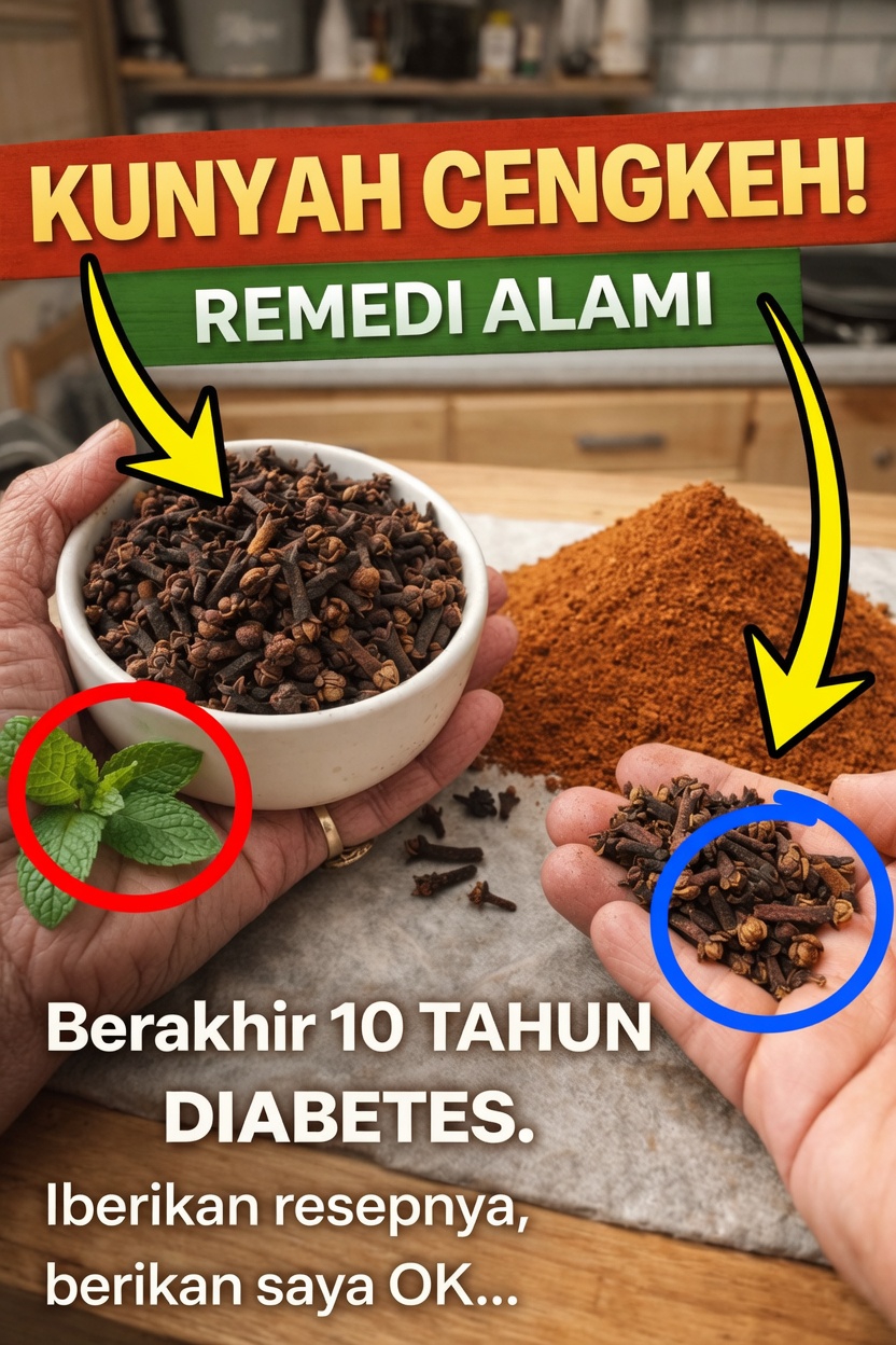 Kunyah Hanya 2 Butir Cengkeh Sehari — Anda Akan Takjub dengan Apa yang Terjadi
