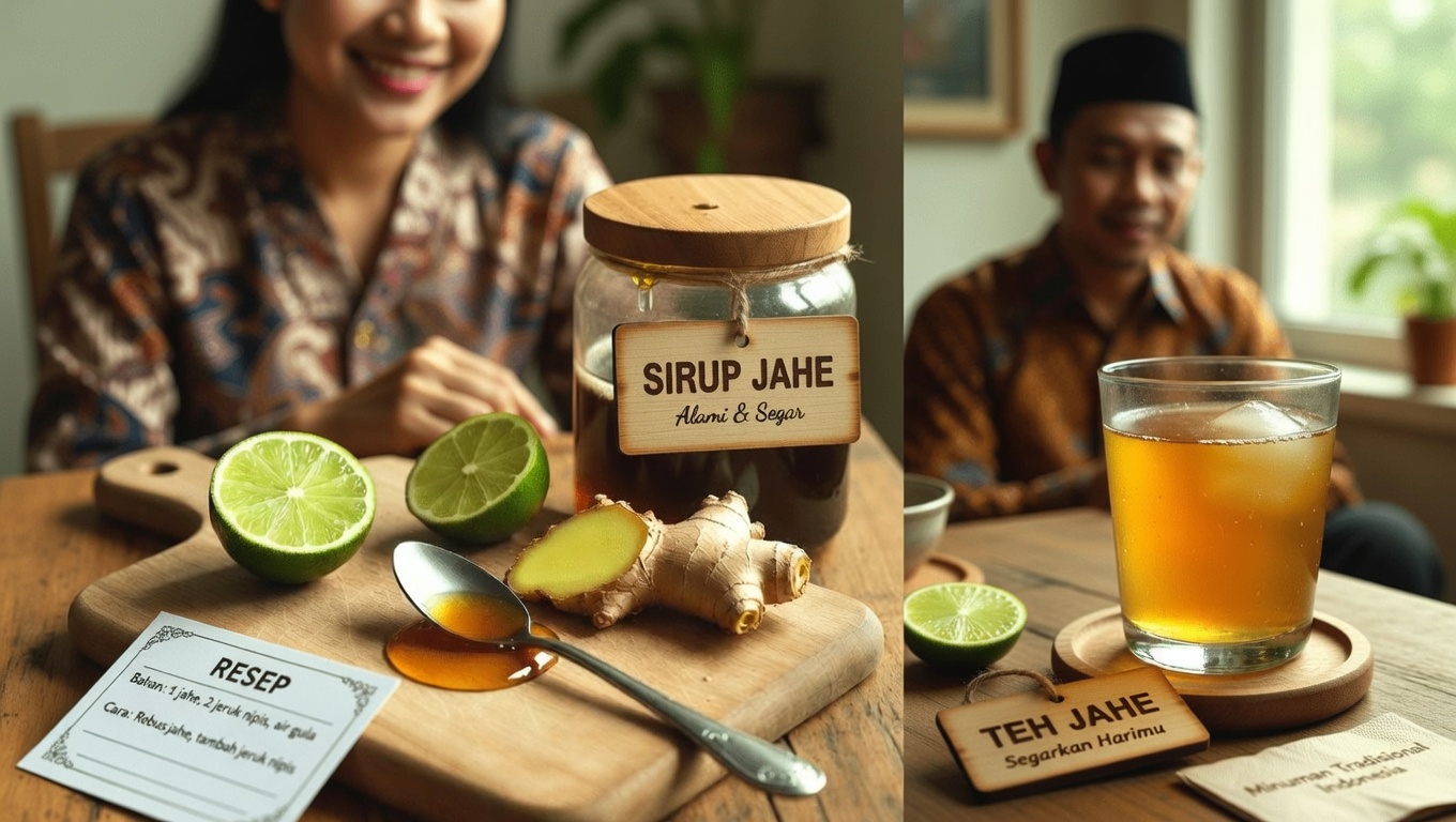 Ritual Sederhana di Malam Hari: Menjelajahi Minuman Alami Jahe, Jeruk Nipis, dan Madu untuk Kesehatan Harian