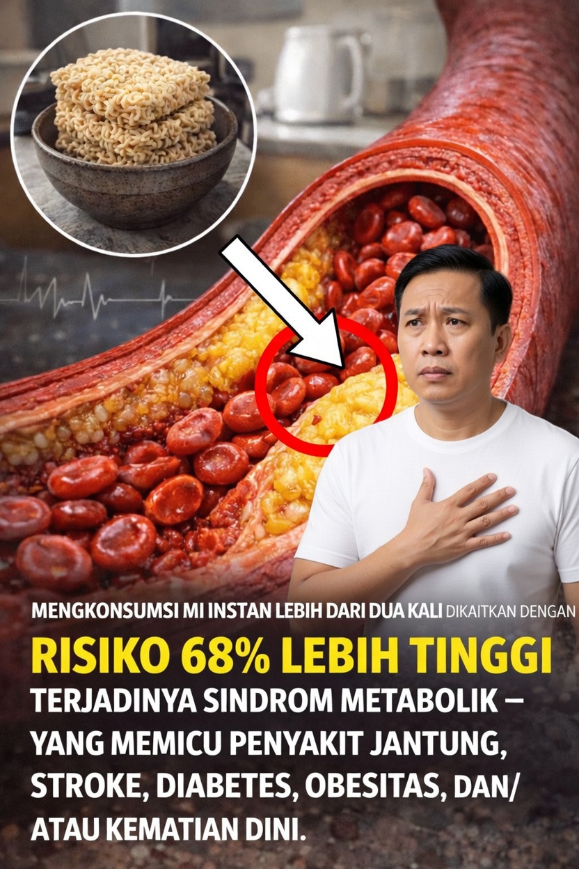 Kaitan Mengejutkan antara Mengonsumsi Mi Instan Lebih dari Dua Kali Seminggu dan Kesehatan Jangka Panjang Anda