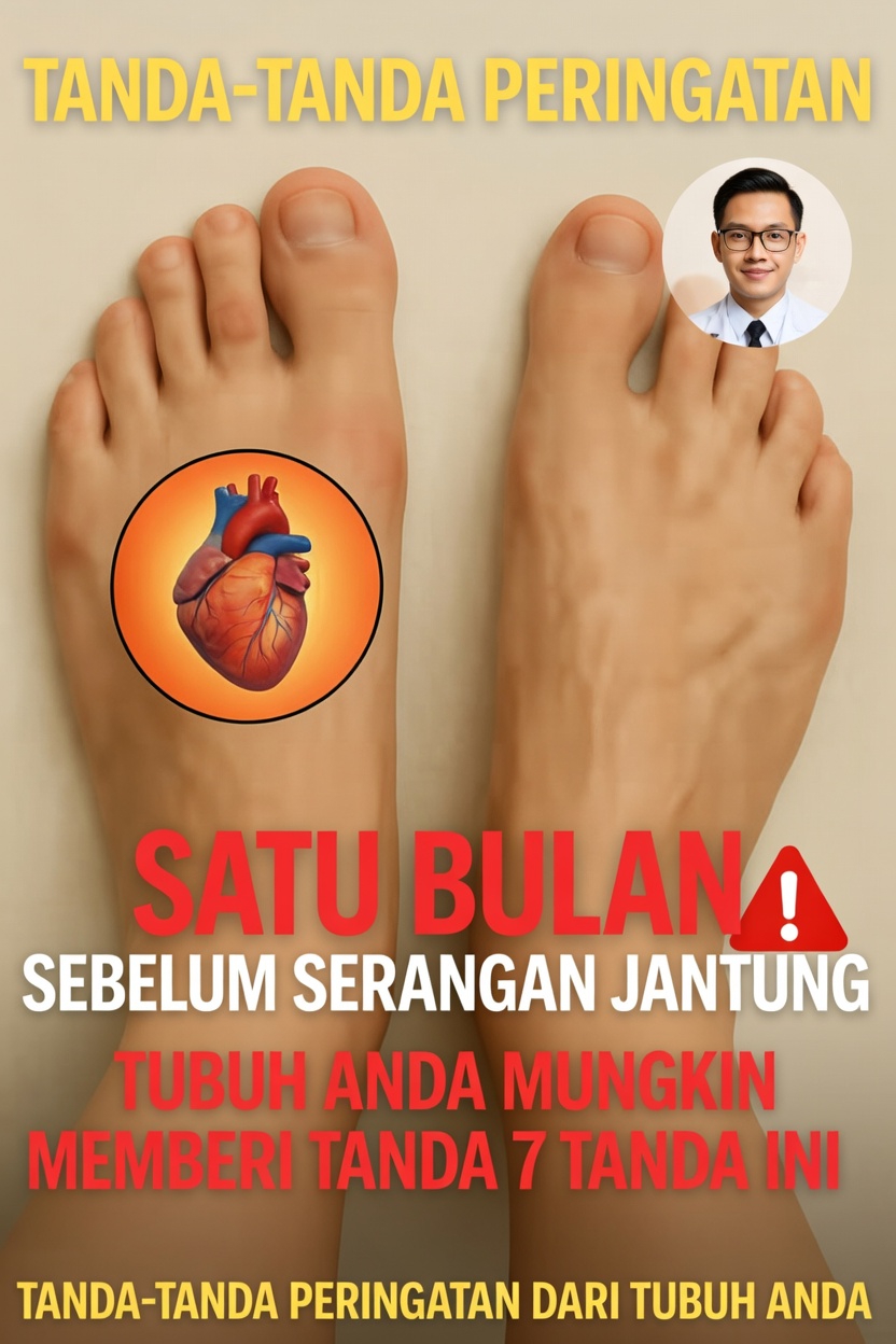 7 Tanda Peringatan Utama yang Mungkin Dikirim Tubuh Anda Beberapa Minggu Sebelum Serangan Jantung