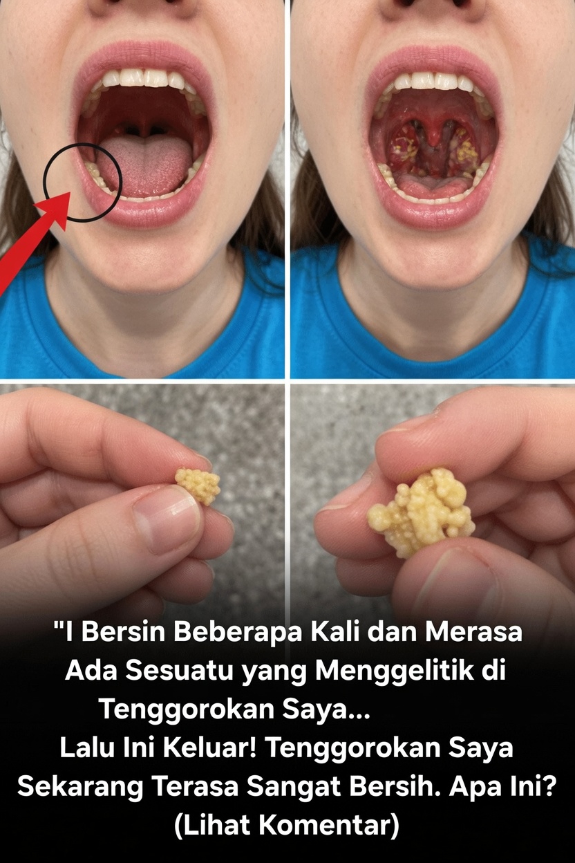 Apa Benjolan Kecil yang Keluar dari Tenggorokan Anda Setelah Bersin? Memahami Batu Amandel