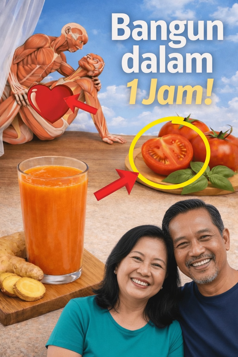 Temukan Bagaimana Minuman Segar Jahe dan Tomat Sederhana Dapat Mendukung Tingkat Energi Alami Anda