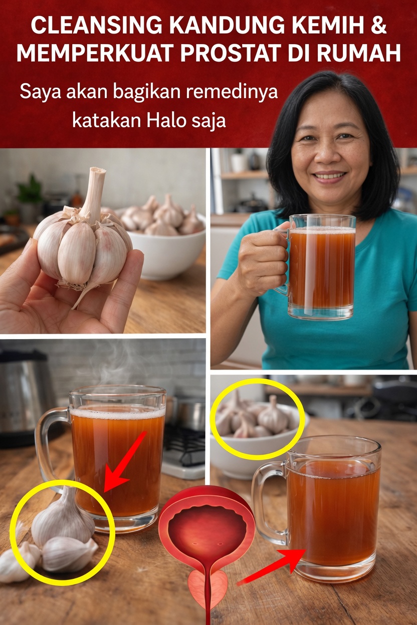 Bisakah Minuman Bawang Putih Sederhana Ini Mendukung Kenyamanan Kandung Kemih Setelah Usia 60?