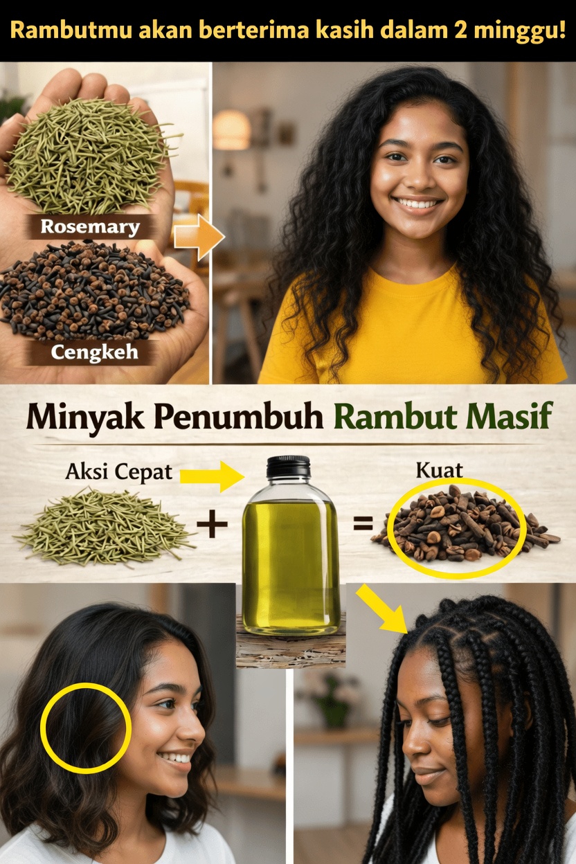 Bisakah Air Rosemary dan Cengkeh Menjadi Kebiasaan Perawatan Rambut yang Banyak Orang Dewasa Abaikan?