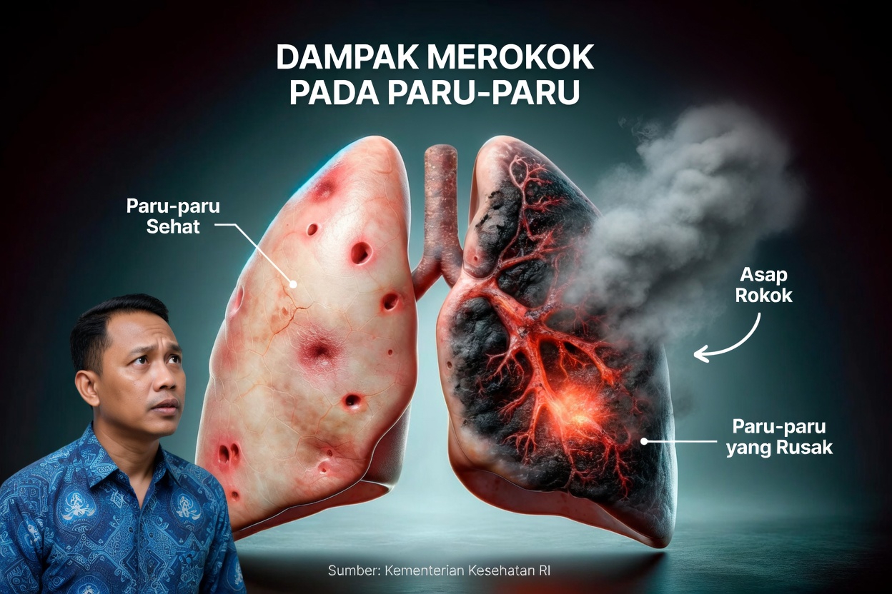 Vaping dan Paru-paru Popcorn: Risiko Tersembunyi yang Masih Diabaikan Banyak Orang Dewasa