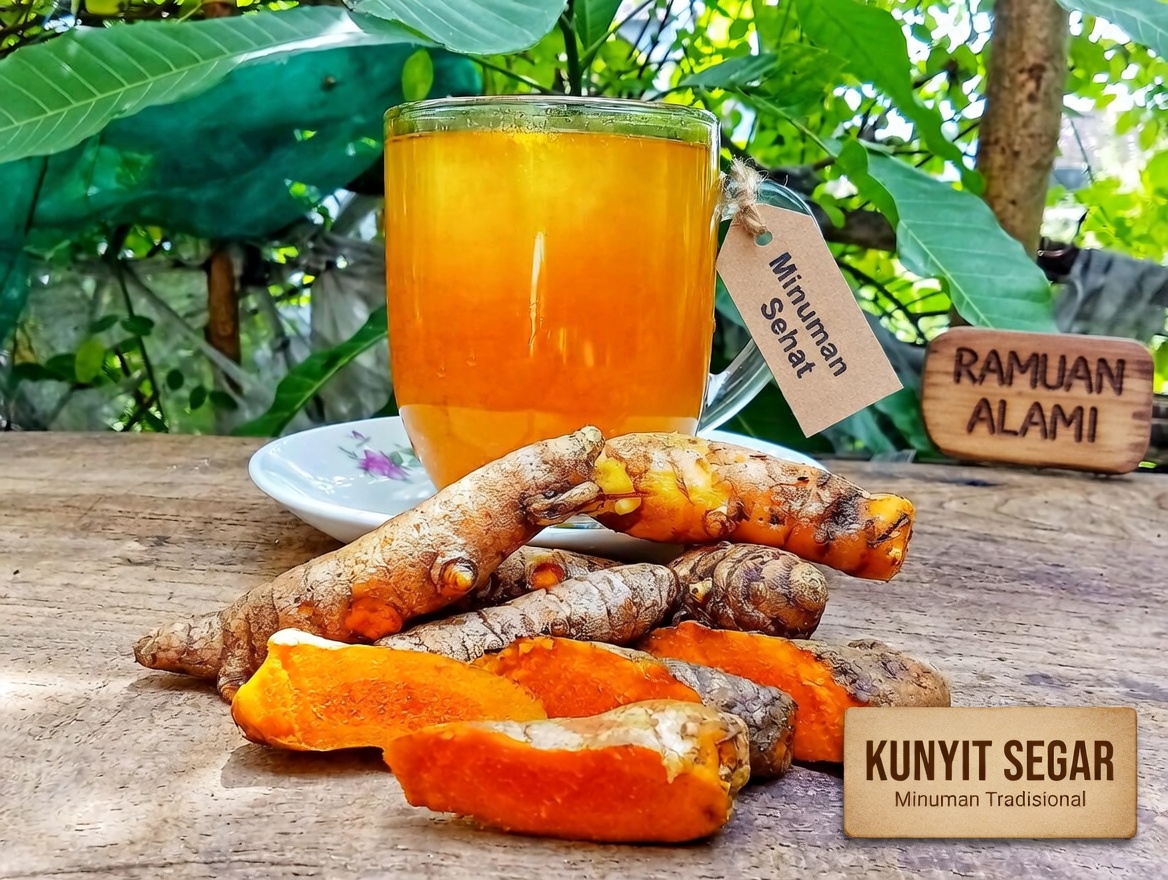 Minuman Kunyit Harian Setelah Usia 60? Kebiasaan Sederhana yang Patut Diketahui