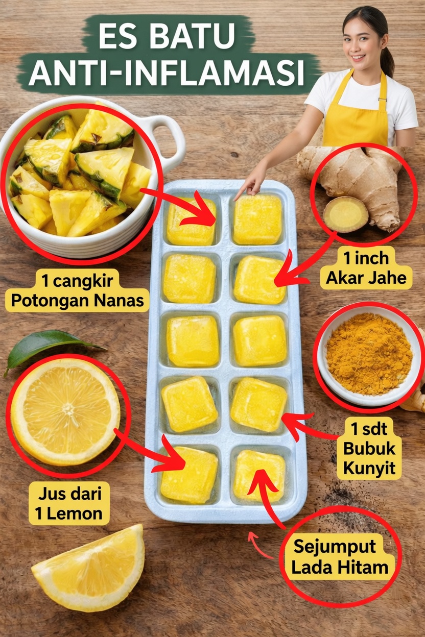 Apakah Es Batu Antiinflamasi Ini Kebiasaan Harian yang Tubuh Anda Butuhkan?