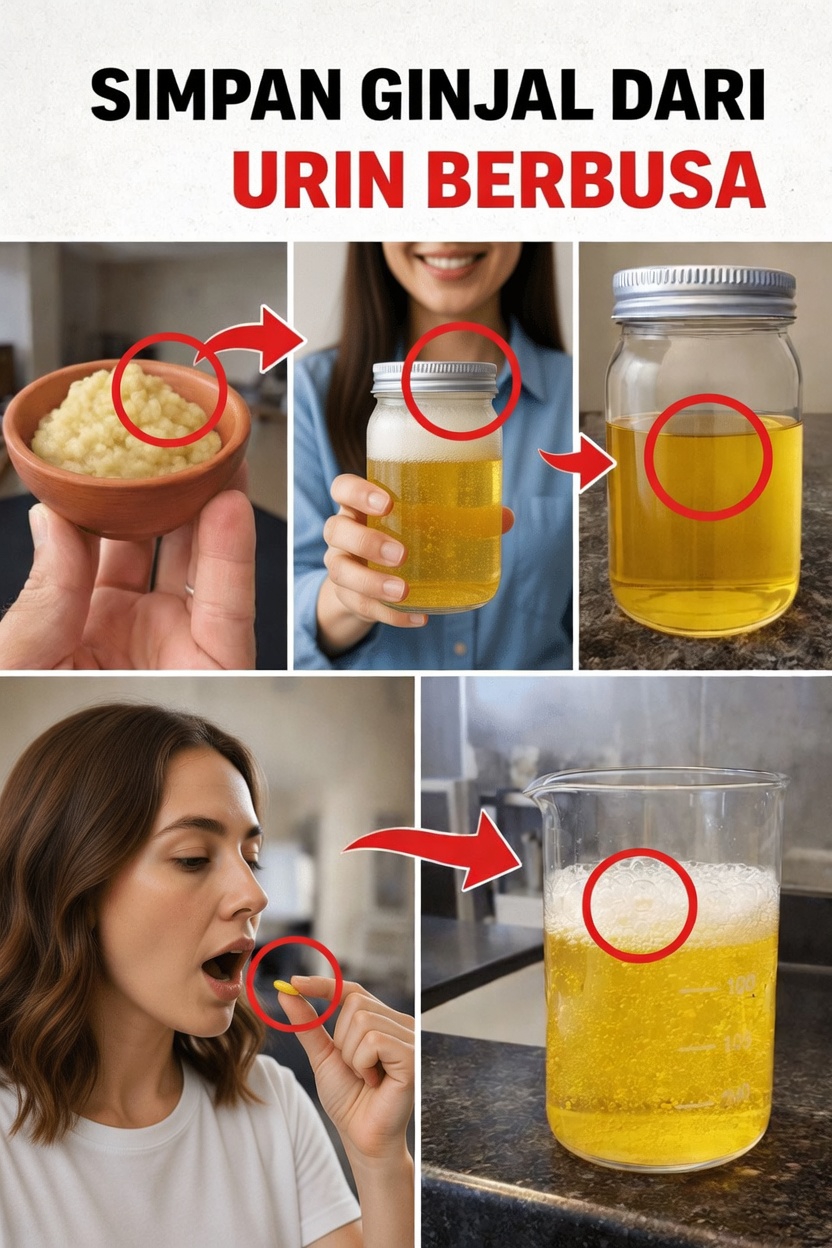 Peringatan Urine Berbusa: 10 Minuman Sederhana yang Dapat Mendukung Keseimbangan Ginjal