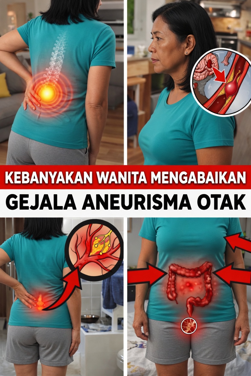 WANITA DI ATAS 60 TAHUN: 10 Sinyal Dini Aneurisma Otak yang Sering Diabaikan Banyak Orang