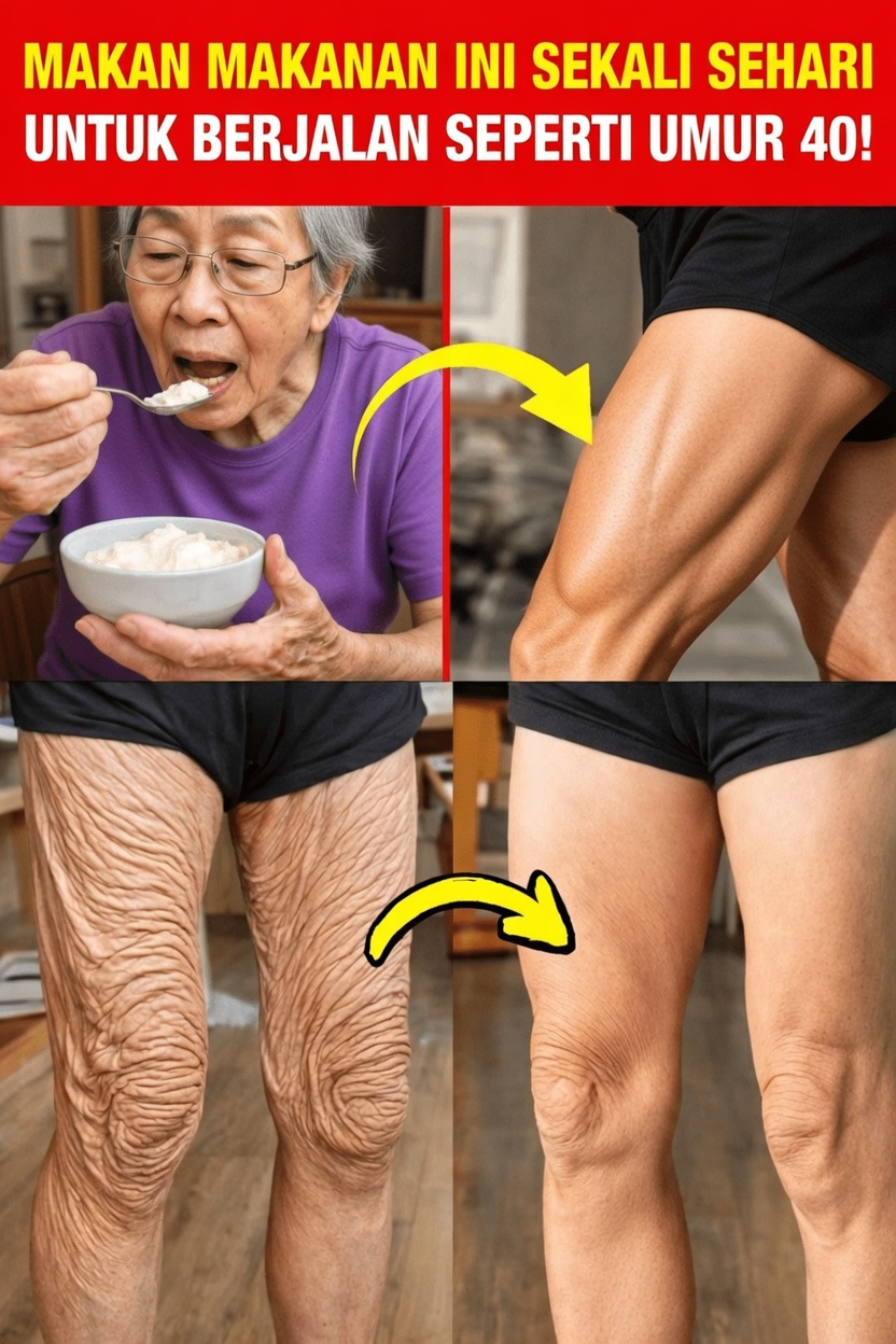 7 Makanan Harian Setelah Usia 70 yang Membantu Menjaga Otot Tetap Kuat dan Berjalan Lebih Mudah