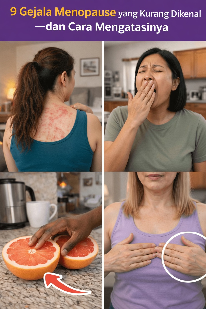 9 Gejala Menopause yang Sering Diabaikan Banyak Wanita dan Kebiasaan Harian yang Bermanfaat untuk Meredakannya
