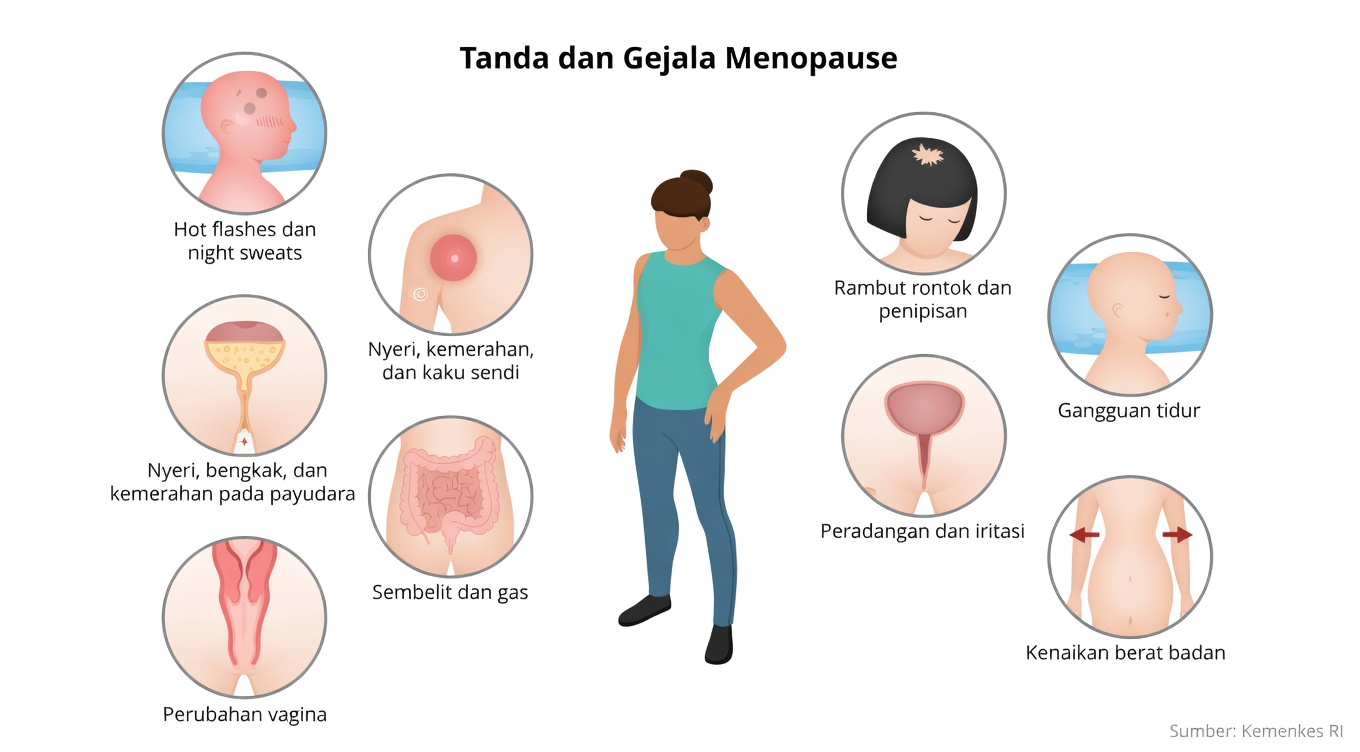 9 Gejala Menopause yang Sering Diabaikan Banyak Wanita dan Kebiasaan Harian yang Bermanfaat untuk Meredakannya