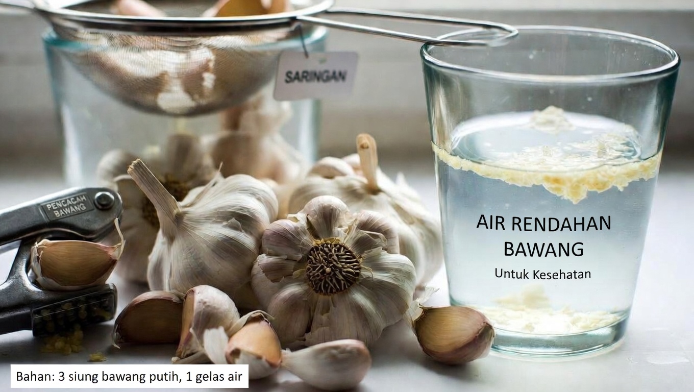Mengapa Begitu Banyak Orang Minum Air Bawang Putih Saat Perut Kosong Setiap Pagi