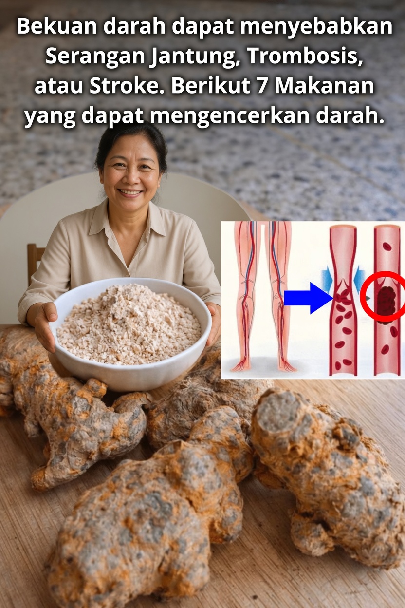 7 Makanan yang Dapat Mendukung Aliran Darah dan Sirkulasi yang Sehat Secara Alami