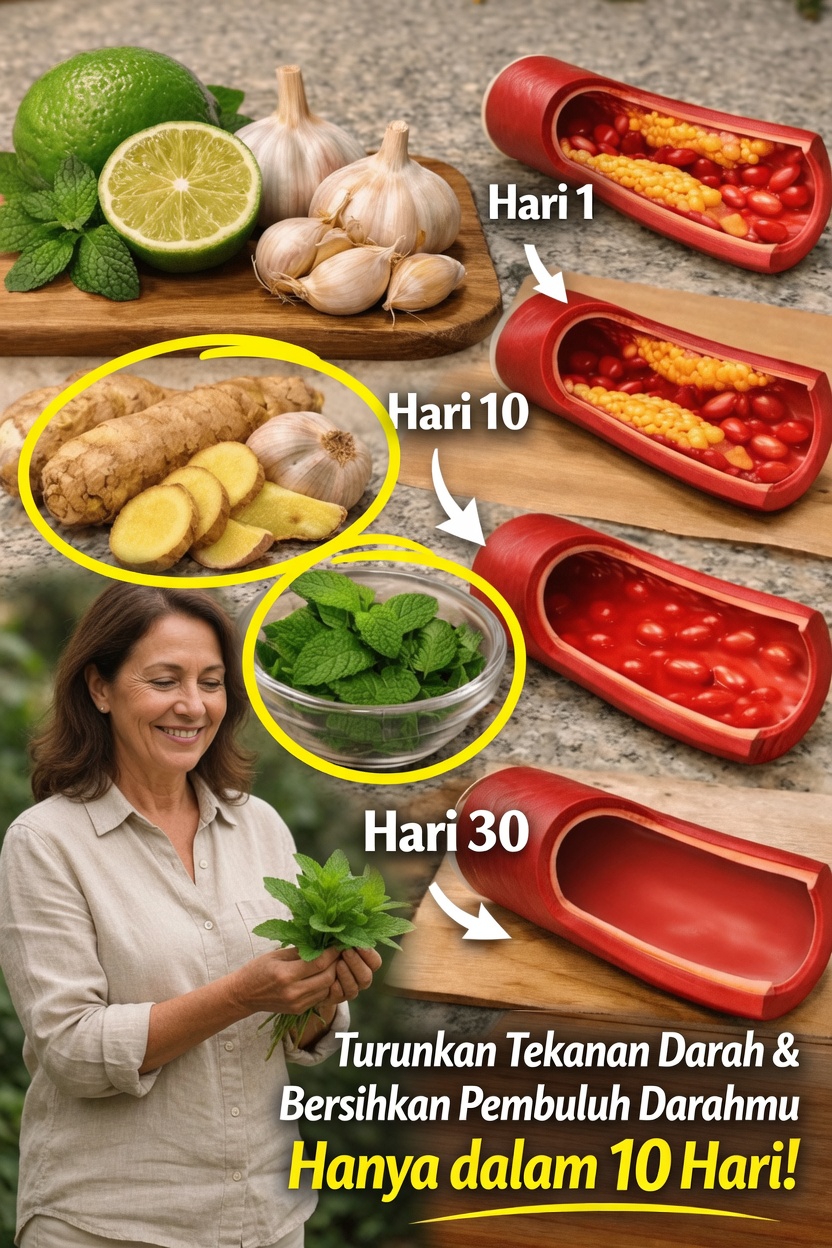 Bisakah Bahan Sehari-hari seperti Bawang Putih, Jahe, Jeruk Nipis, dan Mint Mendukung Tekanan Darah yang Sehat?