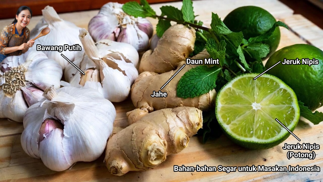 Bisakah Bahan Sehari-hari seperti Bawang Putih, Jahe, Jeruk Nipis, dan Mint Mendukung Tekanan Darah yang Sehat?