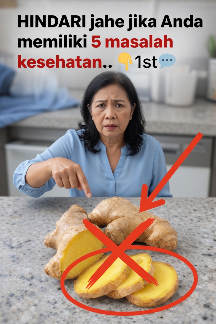 Jahe: 5 Kondisi Kesehatan di Mana Anda Harus Berhati-hati Sebelum Menambahkannya ke Rutinitas Anda
