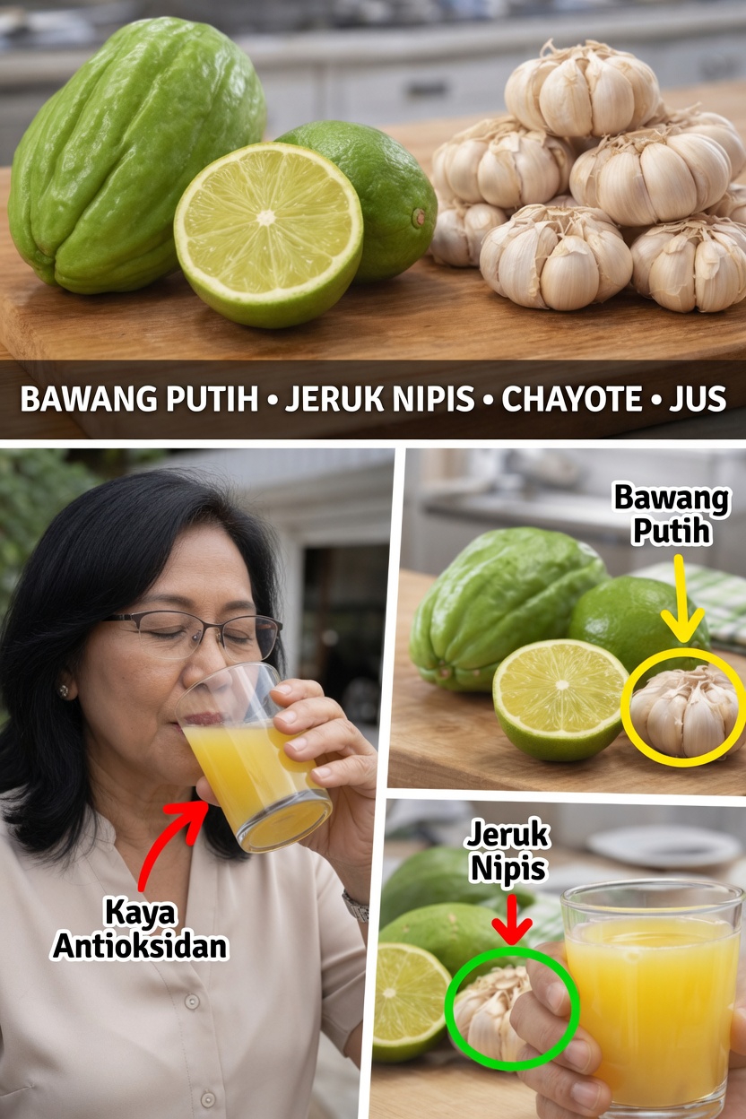 Temukan Cara Mengejutkan Labu Siam dengan Bawang Putih dan Jeruk Nipis Dapat Mendukung Rutinitas Kesehatan Harian Anda