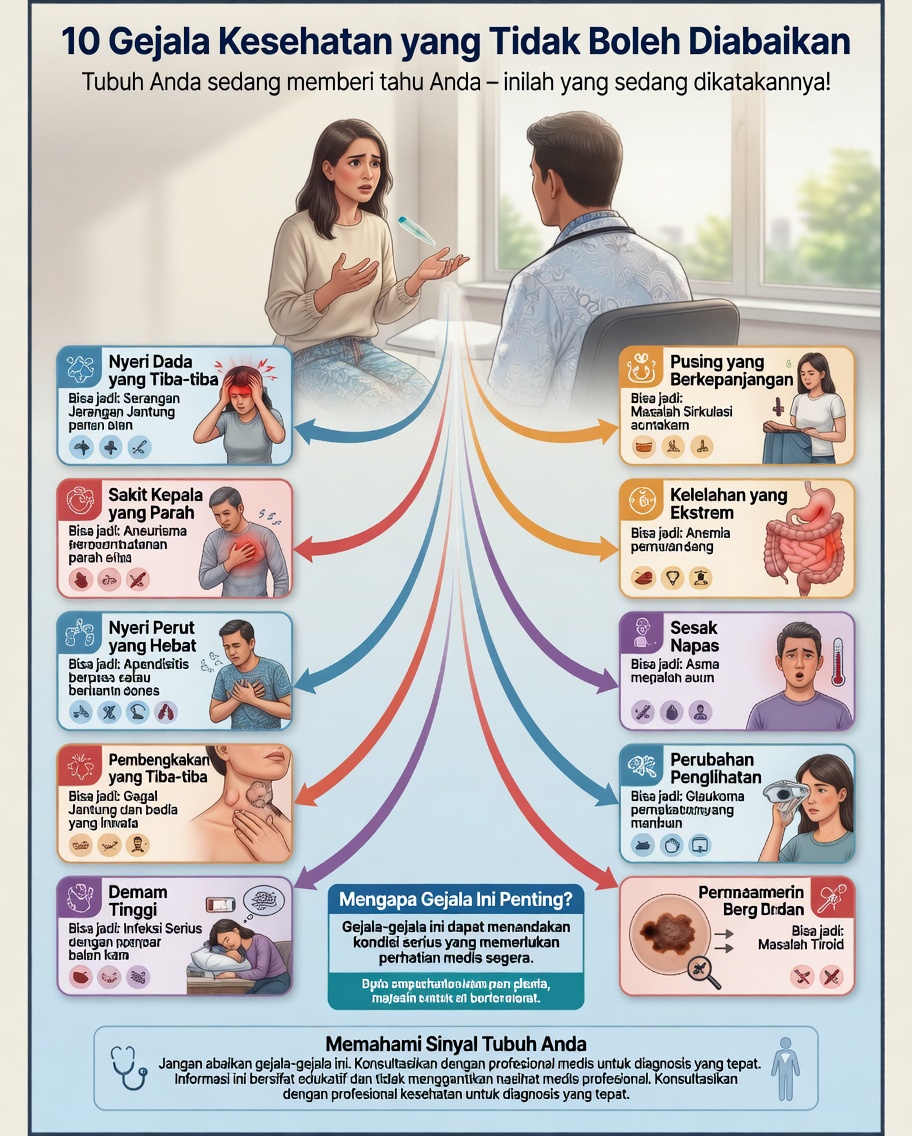 7 Sinyal Tubuh Mengejutkan yang Mungkin Menunjukkan Masalah Kesehatan Serius yang Tak Boleh Anda Abaikan