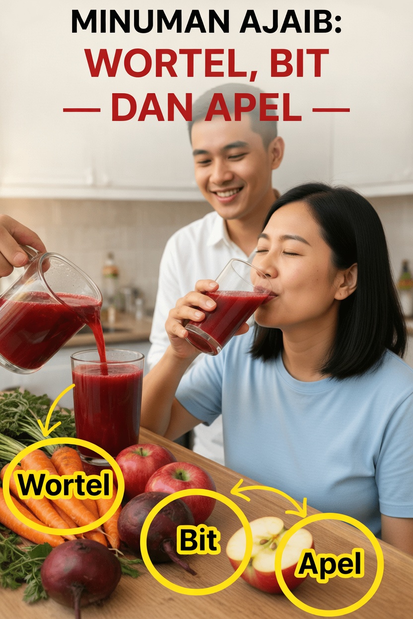 Cara Membuat Jus Wortel, Bit, dan Apel: Resep Sederhana untuk Rutinitas Kesehatan Anda