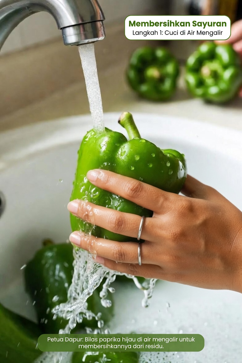 Temukan Rahasia Perawatan Rambut Tradisional India Ini Menggunakan Paprika Hijau untuk Rambut Lebih Sehat Secara Alami di Rumah