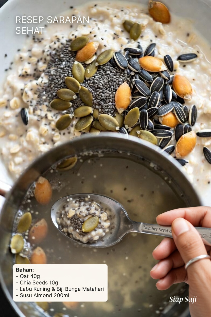 Bahkan di Atas 90? 3 Biji Apa yang Harus Anda Makan Setiap Pagi untuk Mendukung Kesehatan Mata dan Otak?