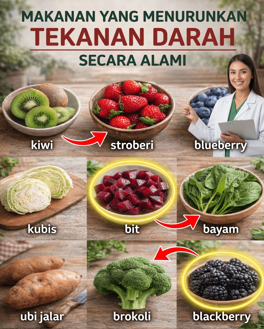 9 Makanan Lezat yang Dapat Membantu Mendukung Tekanan Darah Sehat Secara Alami