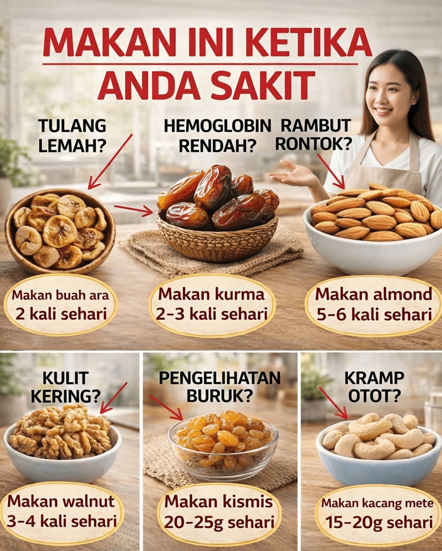 Makanan Sehari-hari Sederhana untuk Mendukung Tubuh Anda Saat Merasa Lelah