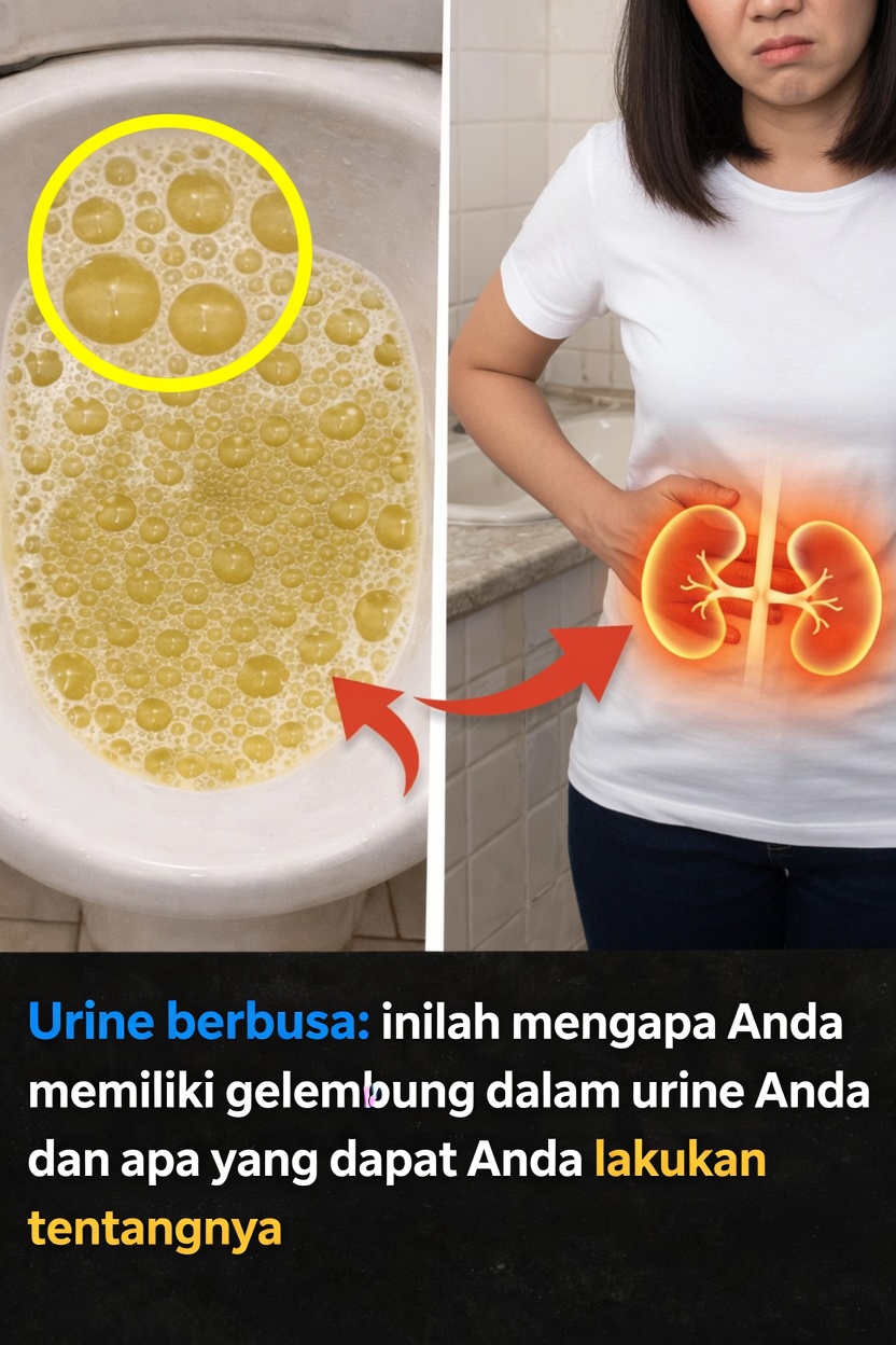 Urine Berbusa: Mengapa Gelembung Muncul dalam Urine Anda dan Apa yang Dapat Anda Lakukan