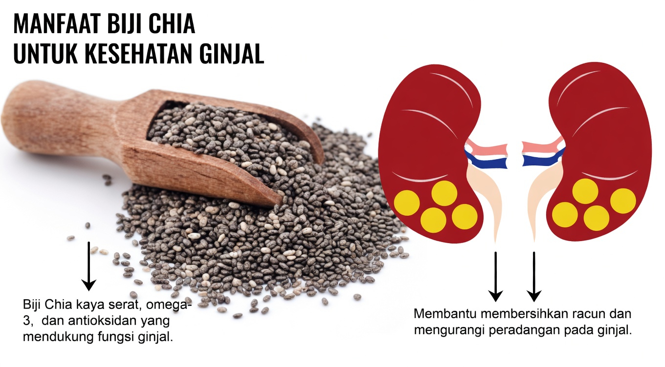 Apa yang Perlu Anda Ketahui tentang Mengonsumsi Satu Sendok Chia Seed Setiap Hari untuk Mendukung Kesehatan Ginjal