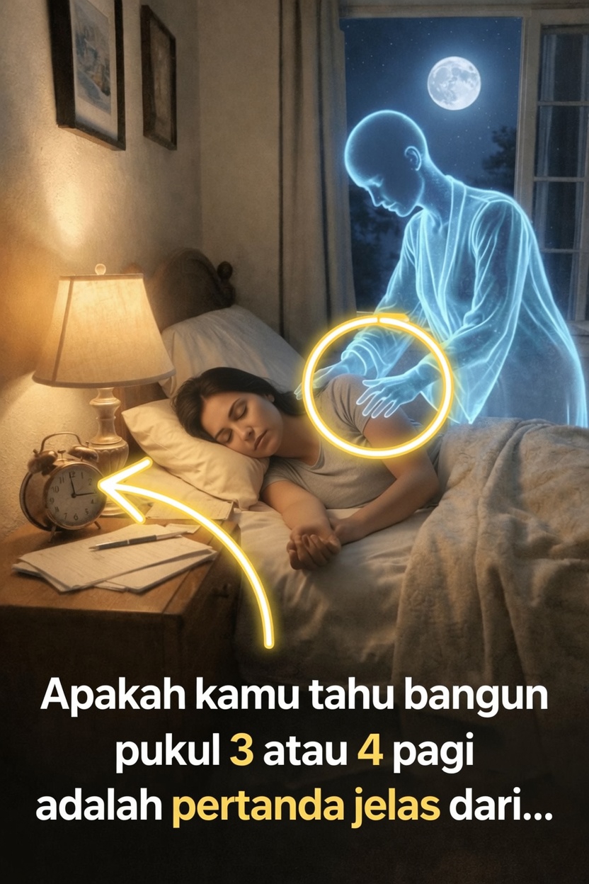 Bangun Pukul 3 atau 4 Pagi: Apa Artinya dan Kebiasaan Sederhana untuk Membantu Anda Tidur Lebih Nyenyak