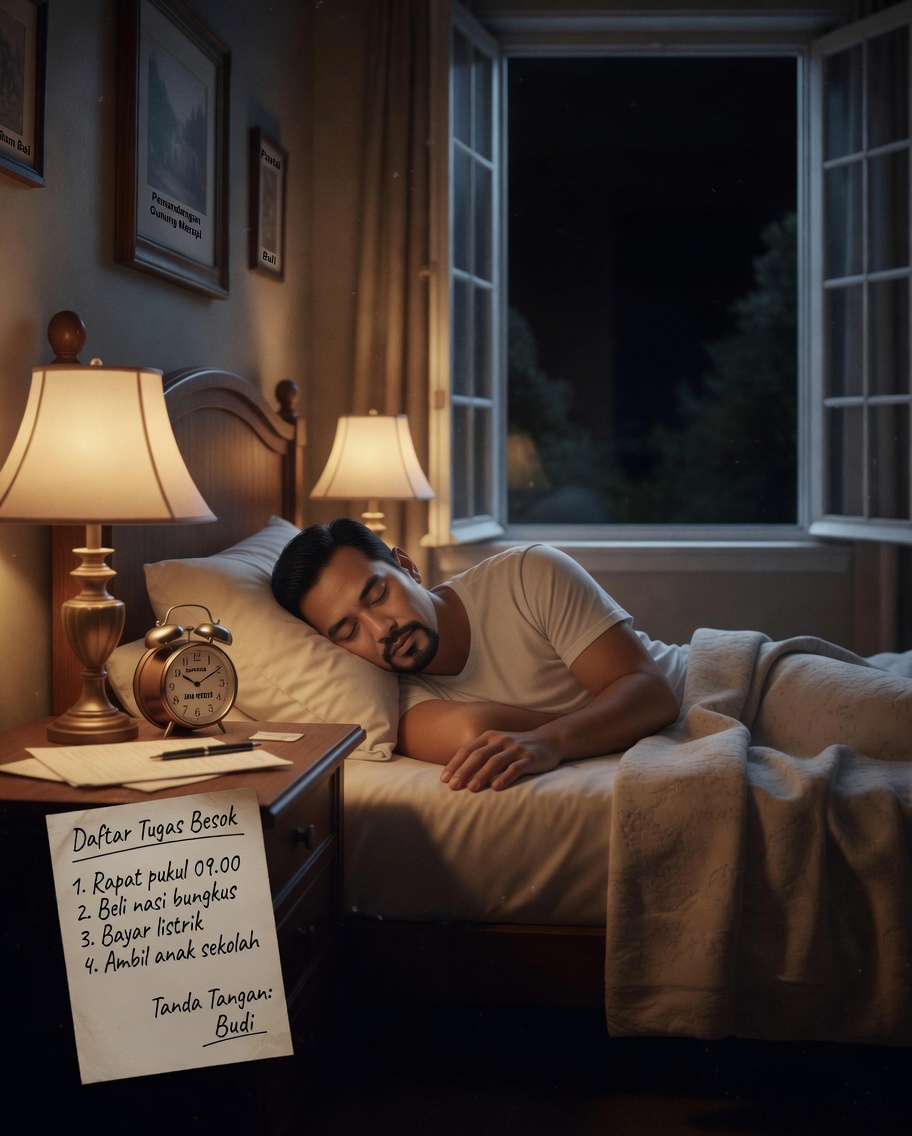 Bangun Pukul 3 atau 4 Pagi: Apa Artinya dan Kebiasaan Sederhana untuk Membantu Anda Tidur Lebih Nyenyak