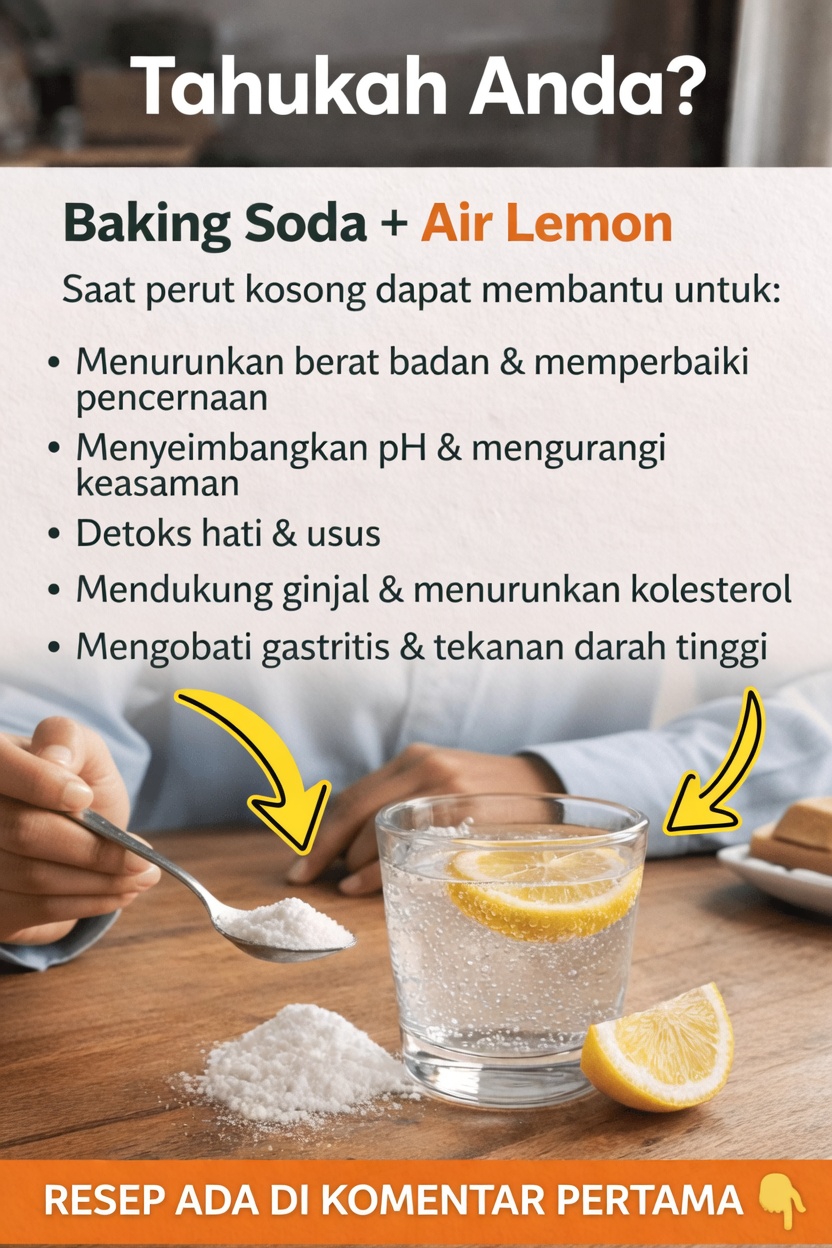 Temukan Apa yang Sebenarnya Terjadi Saat Anda Mencampur Soda Kue dan Air Lemon Saat Perut Kosong Setiap Pagi