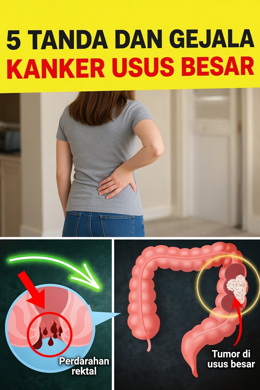 5 Tanda dan Gejala Umum Kanker Usus Besar yang Harus Anda Diskusikan dengan Penyedia Layanan Kesehatan Anda