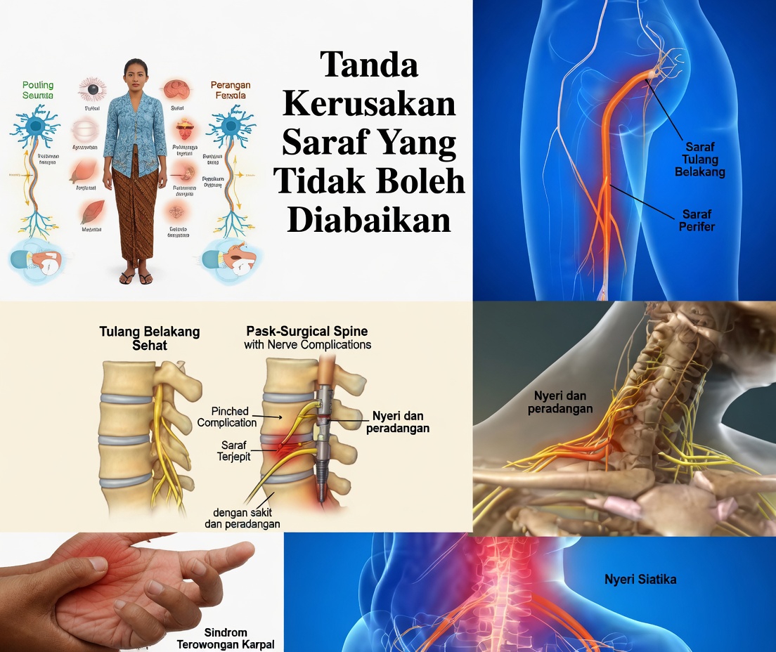 15 Tanda Peringatan Dini Kerusakan Saraf yang Tidak Boleh Anda Abaikan