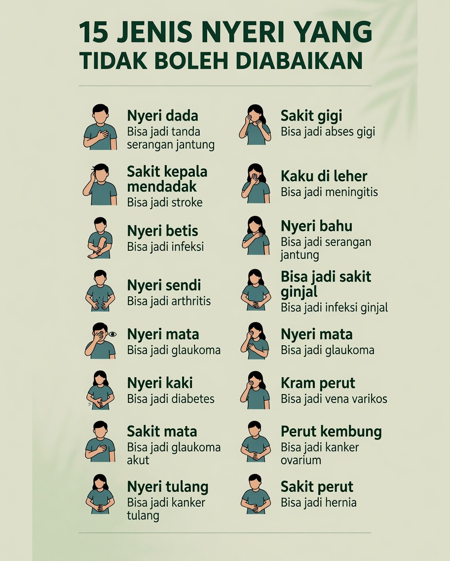 15 Tanda Peringatan Dini Kerusakan Saraf yang Tidak Boleh Anda Abaikan