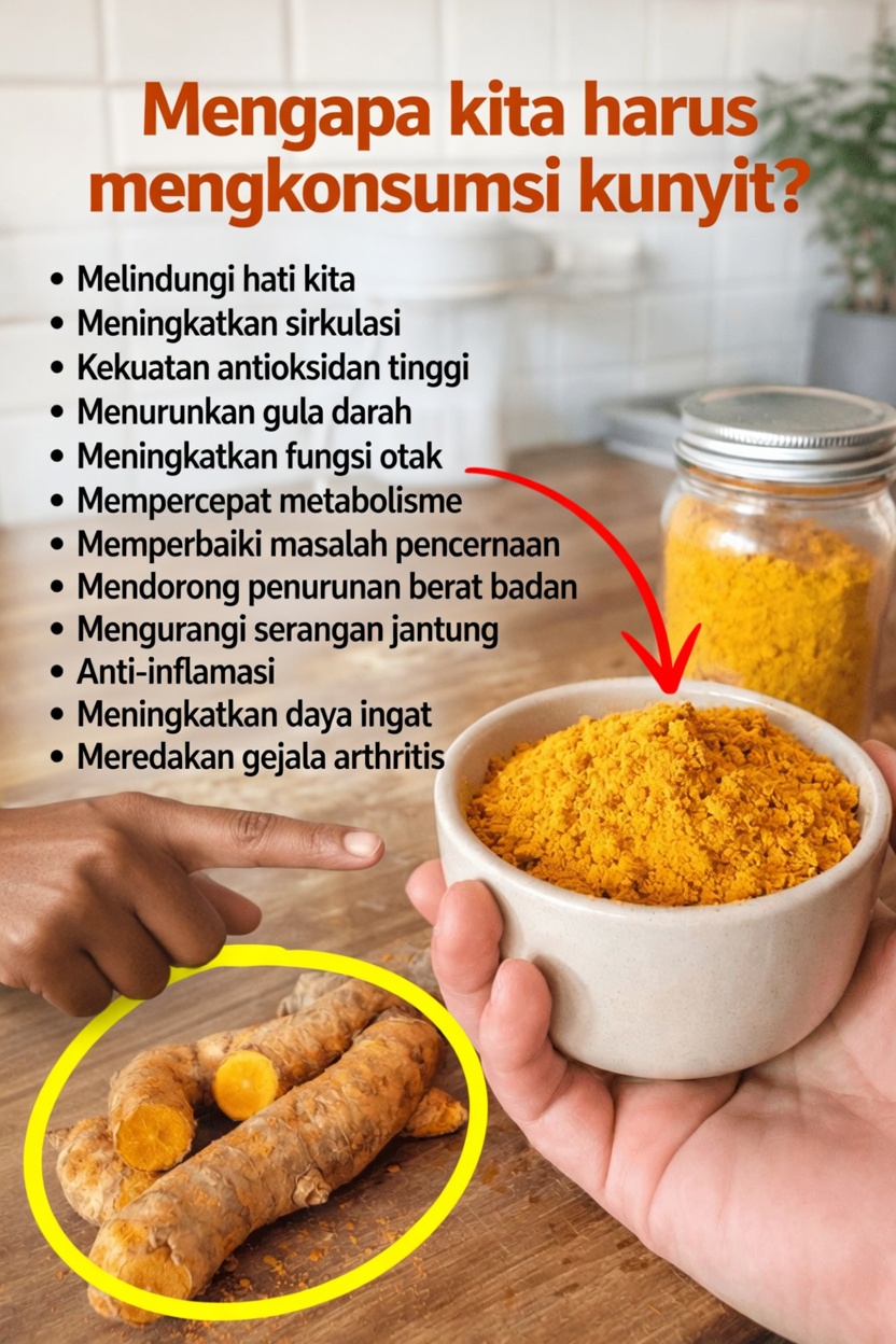 Mengapa Kita Harus Menambahkan Kunyit ke Rutinitas Harian Kita?