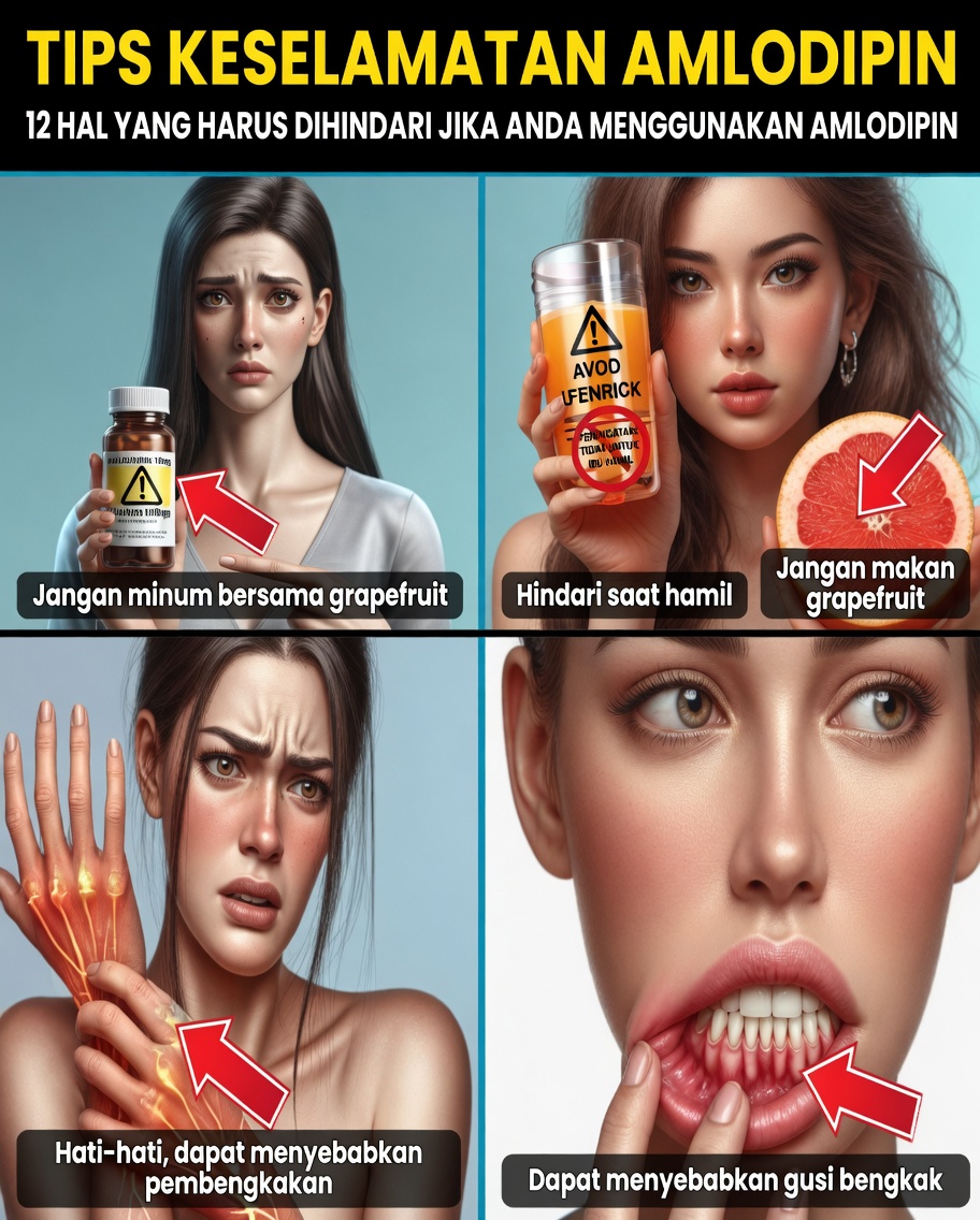 8 Kebiasaan yang Harus Anda Hentikan Tahun Ini Jika Anda Mengonsumsi Amlodipine – dan Alasannya