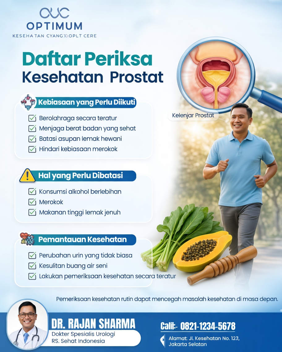 Yang Perlu Diketahui Pria: Kebiasaan Sehari-hari yang Mendukung Kesehatan Prostat dan Aliran Urin yang Lebih Baik