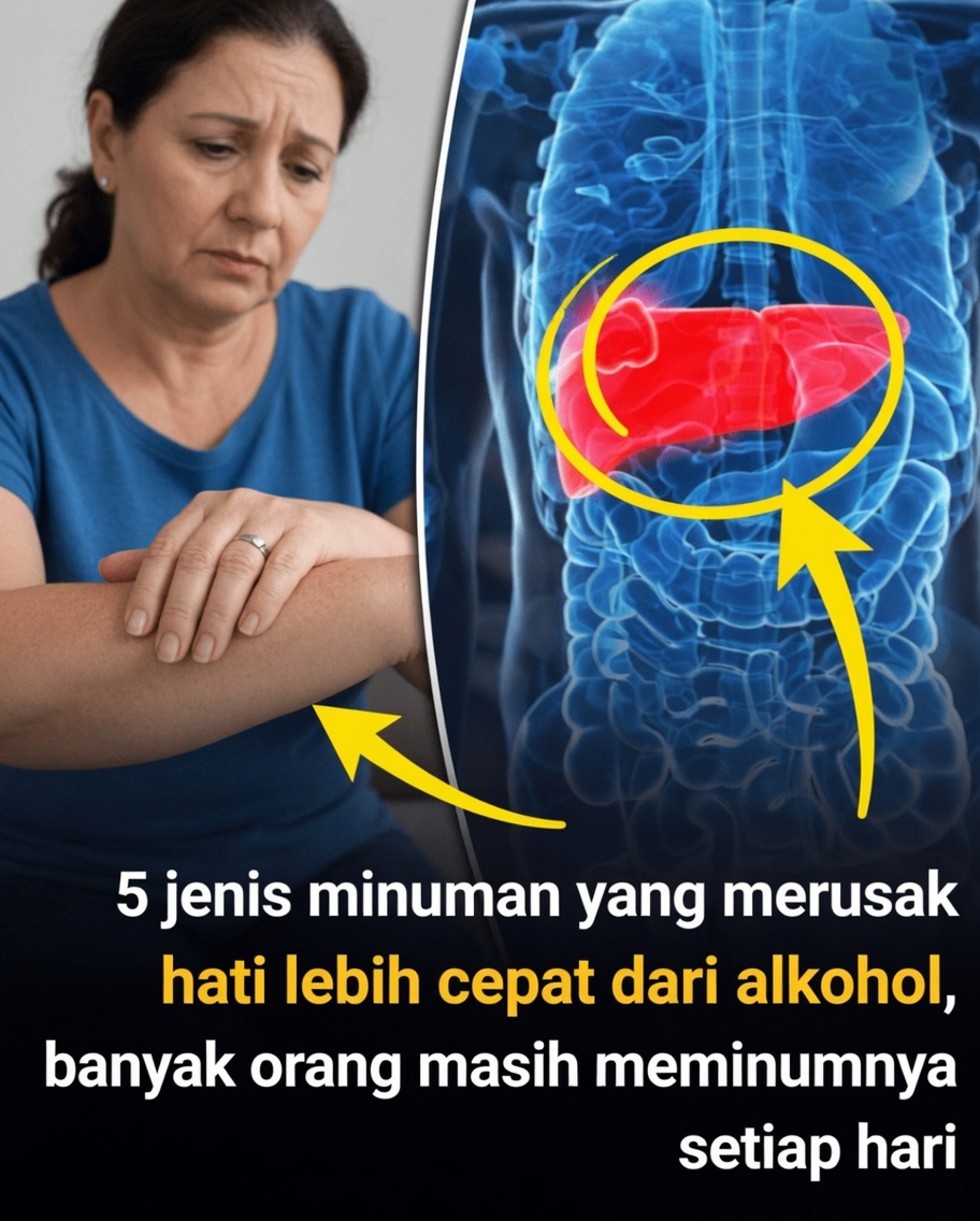 5 Minuman Sehari-hari yang Dapat Merusak Hati Anda Lebih Cepat daripada Alkohol – Yang Perlu Anda Ketahui