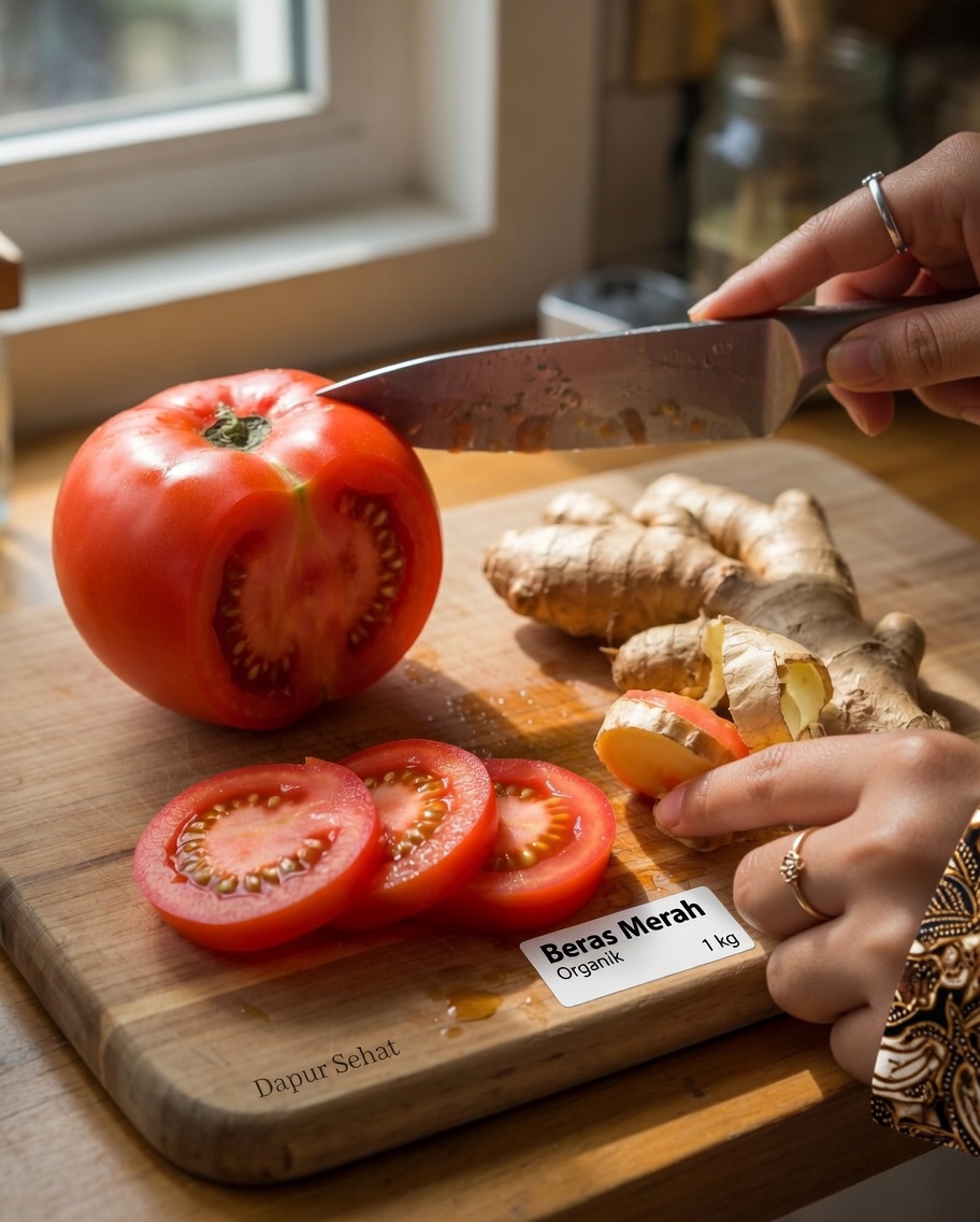 Cara Membuat Minuman Sederhana dari Tomat dan Jahe untuk Mendukung Kesehatan dan Tingkat Energi Harian Anda