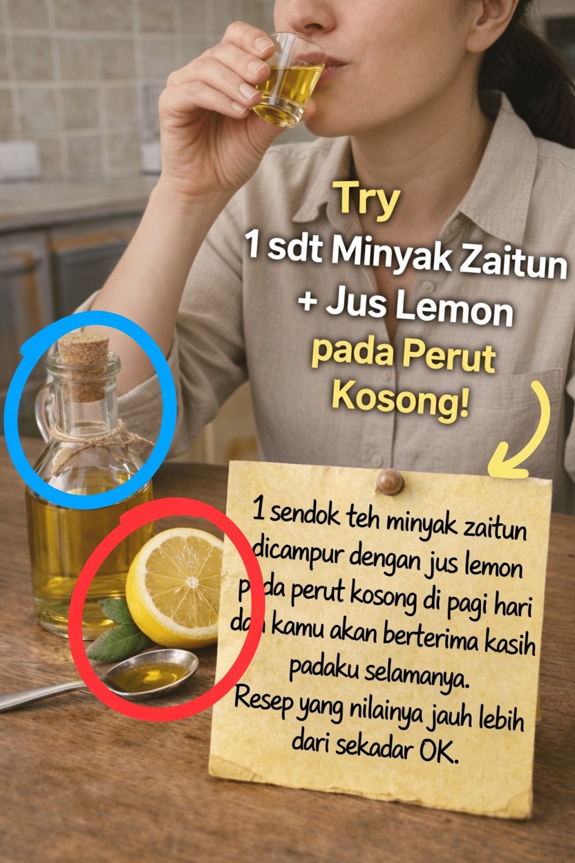 Apakah Minum Minyak Zaitun dengan Jus Lemon Saat Perut Kosong Benar-Benar Layak Dicoba?