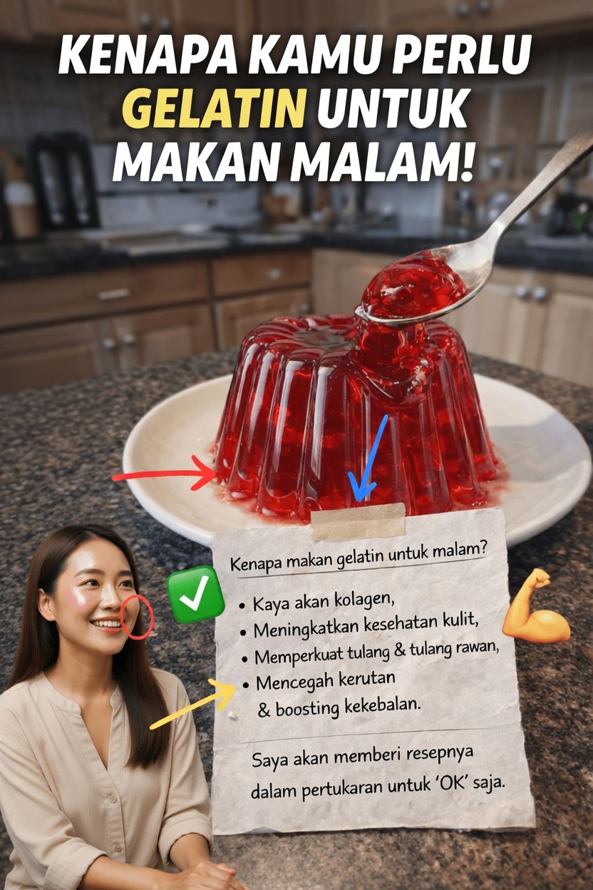 Mengapa Mengonsumsi Gelatin saat Makan Malam? Menjelajahi Cara Sehari-hari Sumber Kolagen Ini Dapat Menjadi Bagian dari Rutinitas Kebugaran Anda