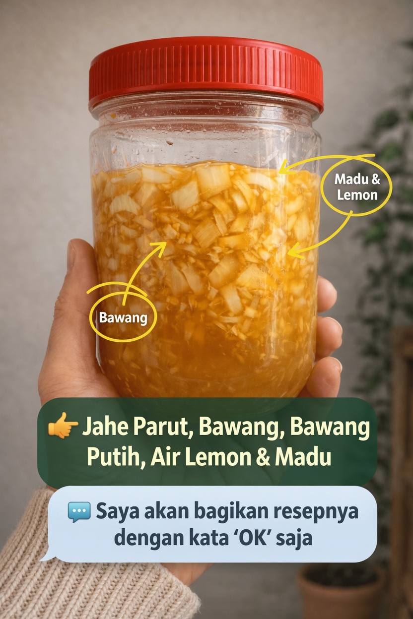 Pernahkah Anda Mencoba Campuran Sederhana di Dapur Ini dari Jahe Parut, Bawang Bombay, Bawang Putih, Air Perasan Lemon, dan Madu?
