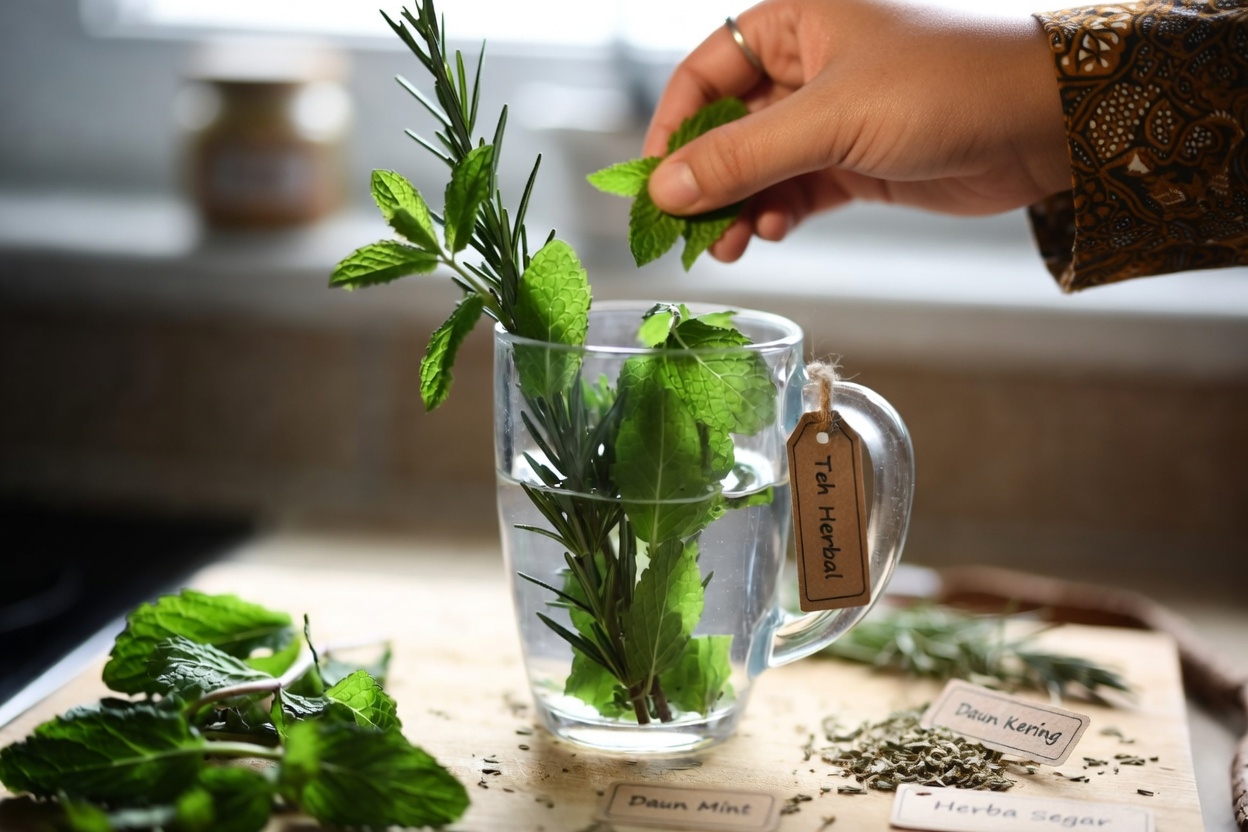 Cara Menikmati Teh Herbal Mint dan Rosemary yang Menyegarkan sebagai Bagian dari Rutinitas Harian Anda untuk Kenyamanan Sendi