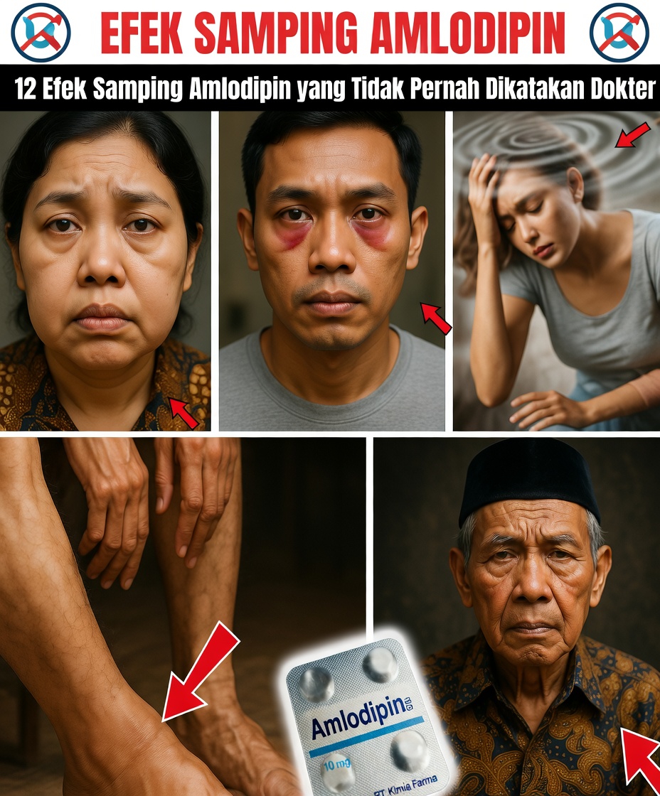 Temukan 12 Efek Samping Amlodipine Teratas dan Tips Harian Sederhana agar Merasa Lebih Nyaman