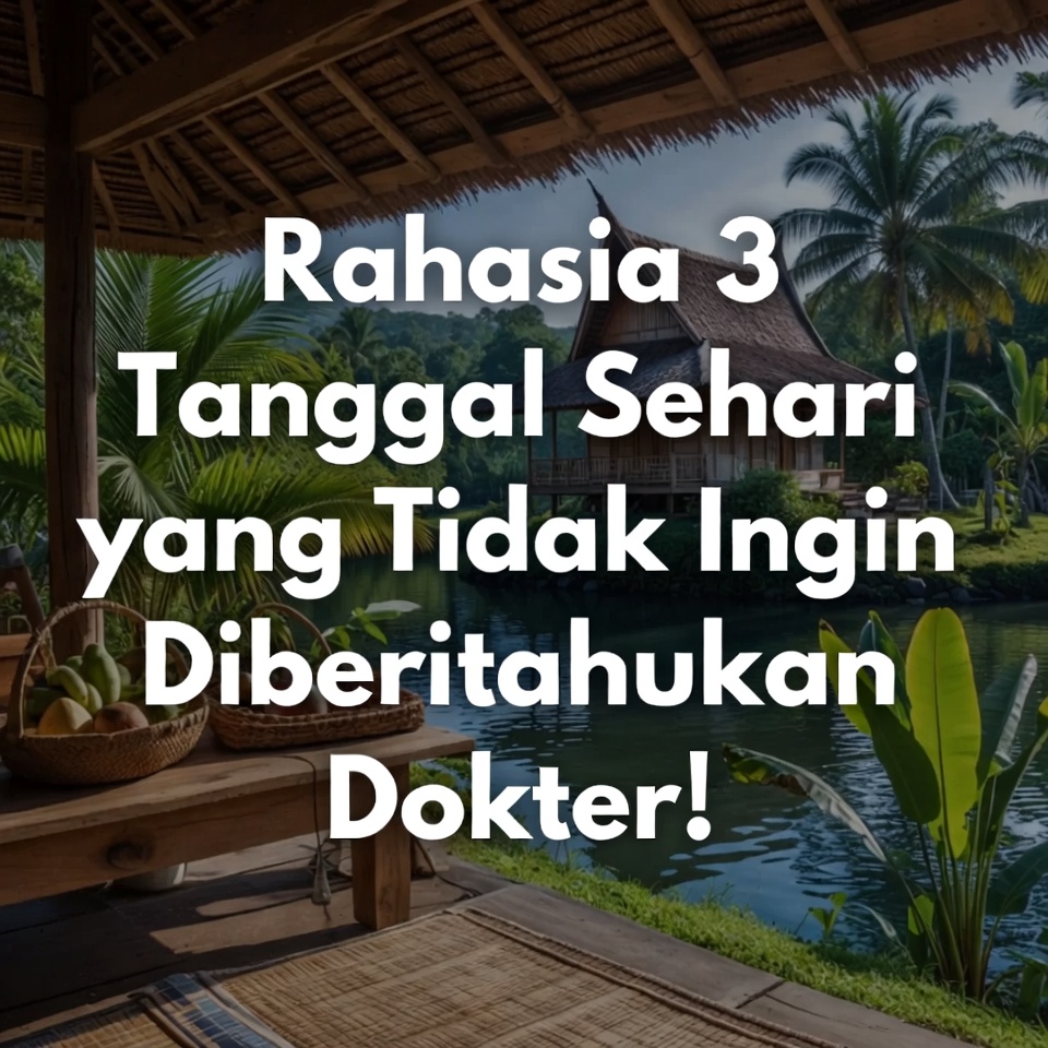 Rahasia 3 Kurma Sehari yang Tidak Ingin Dokter Anda Ketahui!
