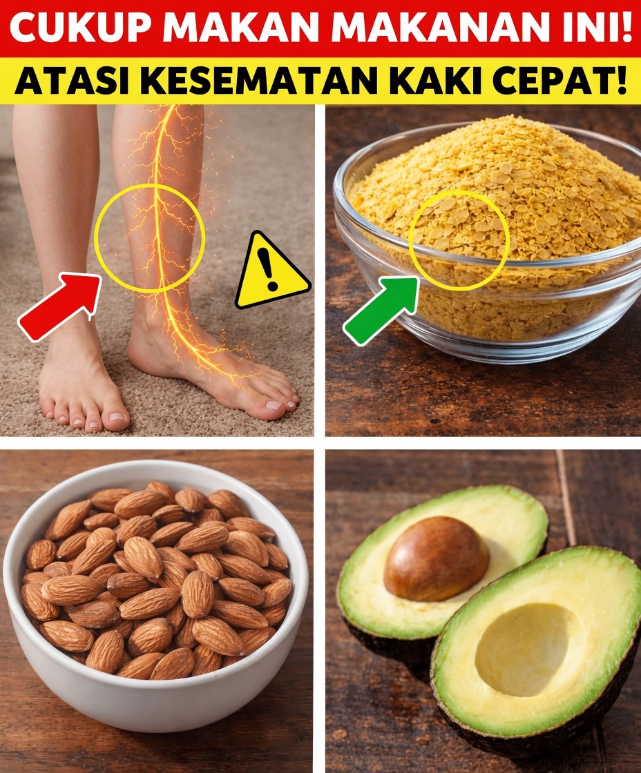 Kesemutan pada Kaki Setelah Usia 60: 3 Makanan Sehari-hari untuk Mendukung Kesehatan Saraf dalam Rutinitas Harian Anda